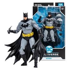 DC MULTIVERSE 18cm - Batman Nero/Grigio