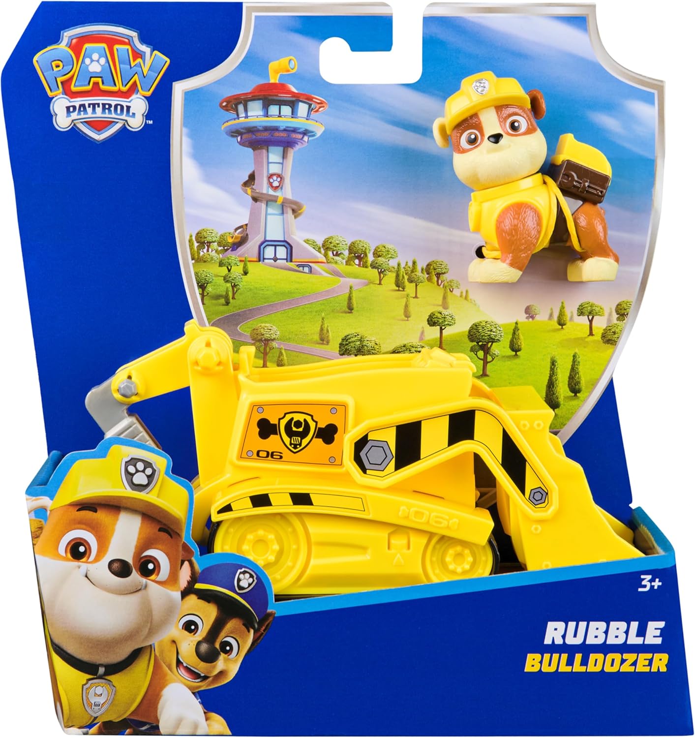 Paw Patrol, Bulldozer Di Rubble