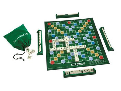 Mattel Scrabble, il Gioco da Tavola delle Parole Crociate, Divertimento per Tutta la Famiglia, per Bambini da 7 + Anni