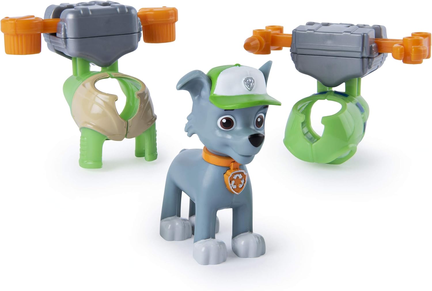 Paw Patrol Rocky 2 Clip On Backpacks Rescue