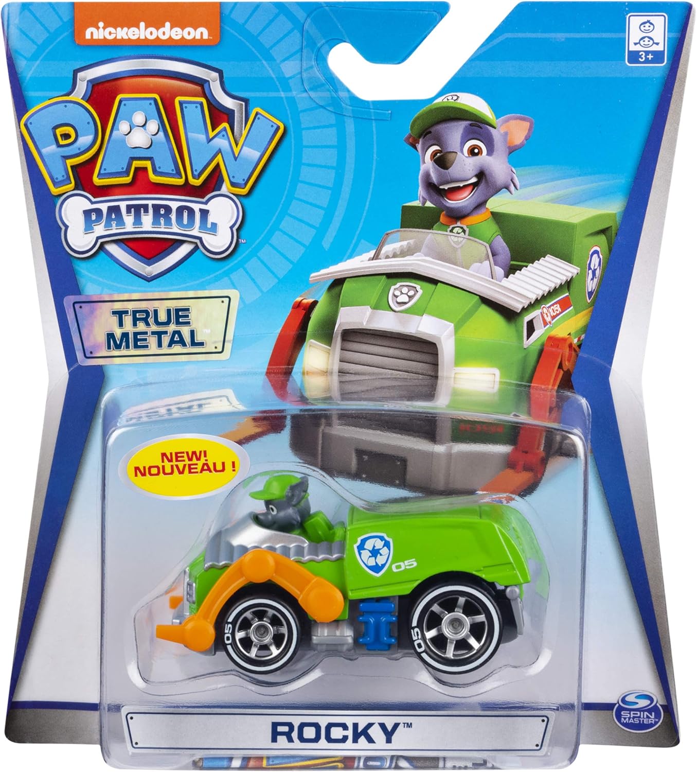 Spin Master Paw Patrol Rocky Die Cast In Metallo