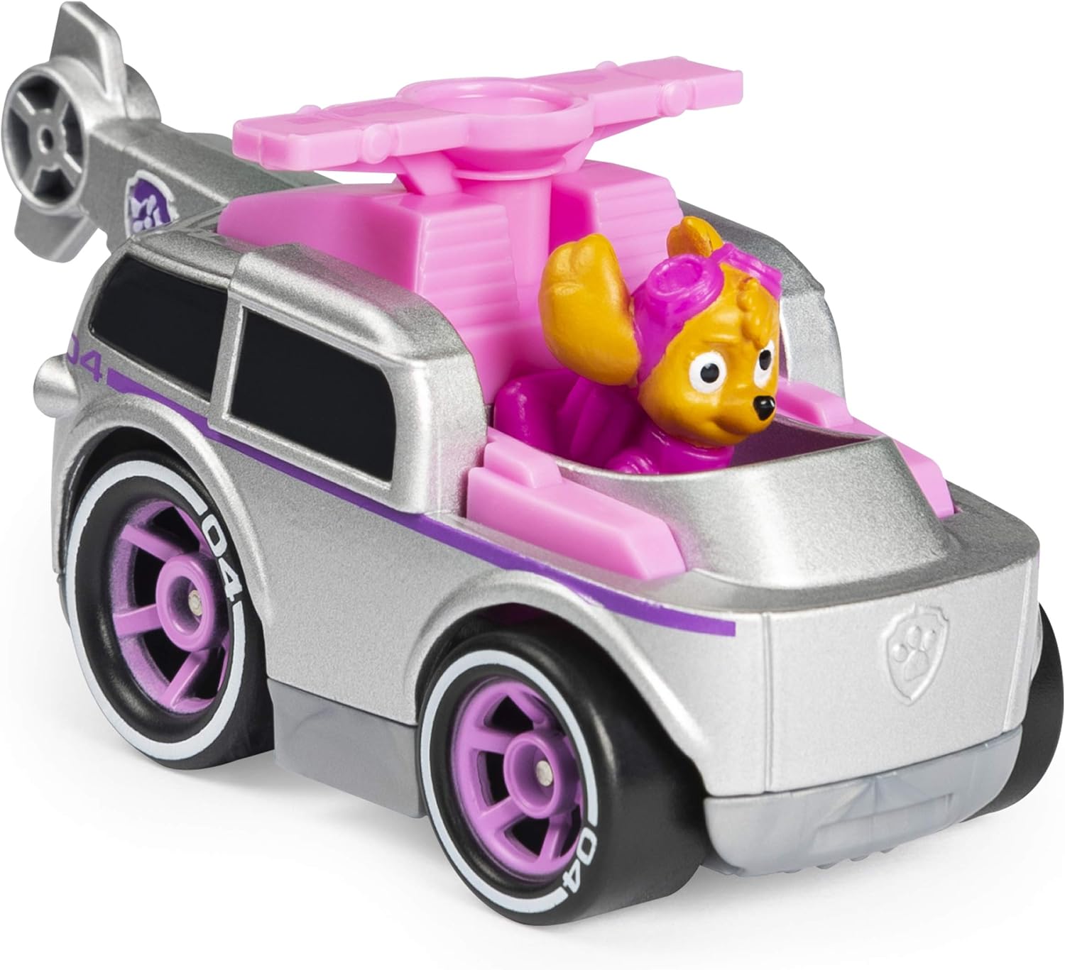 Paw Patrol Skye Copter In Metallo