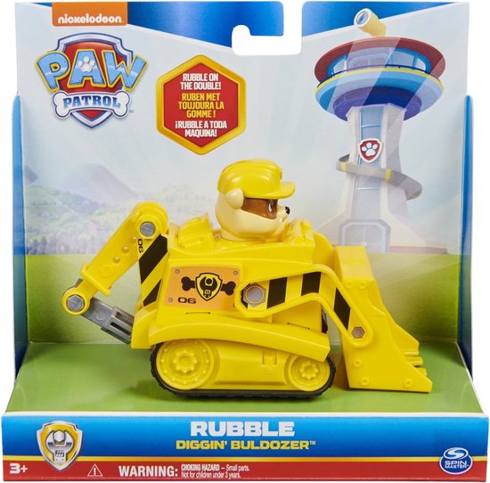 Veicolo Base Con Personaggio Paw Patrol - Spin Master