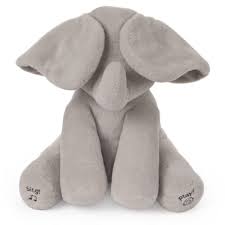 Gund Flappy Elefantino Peluche Interattivo, Canta E Parla
