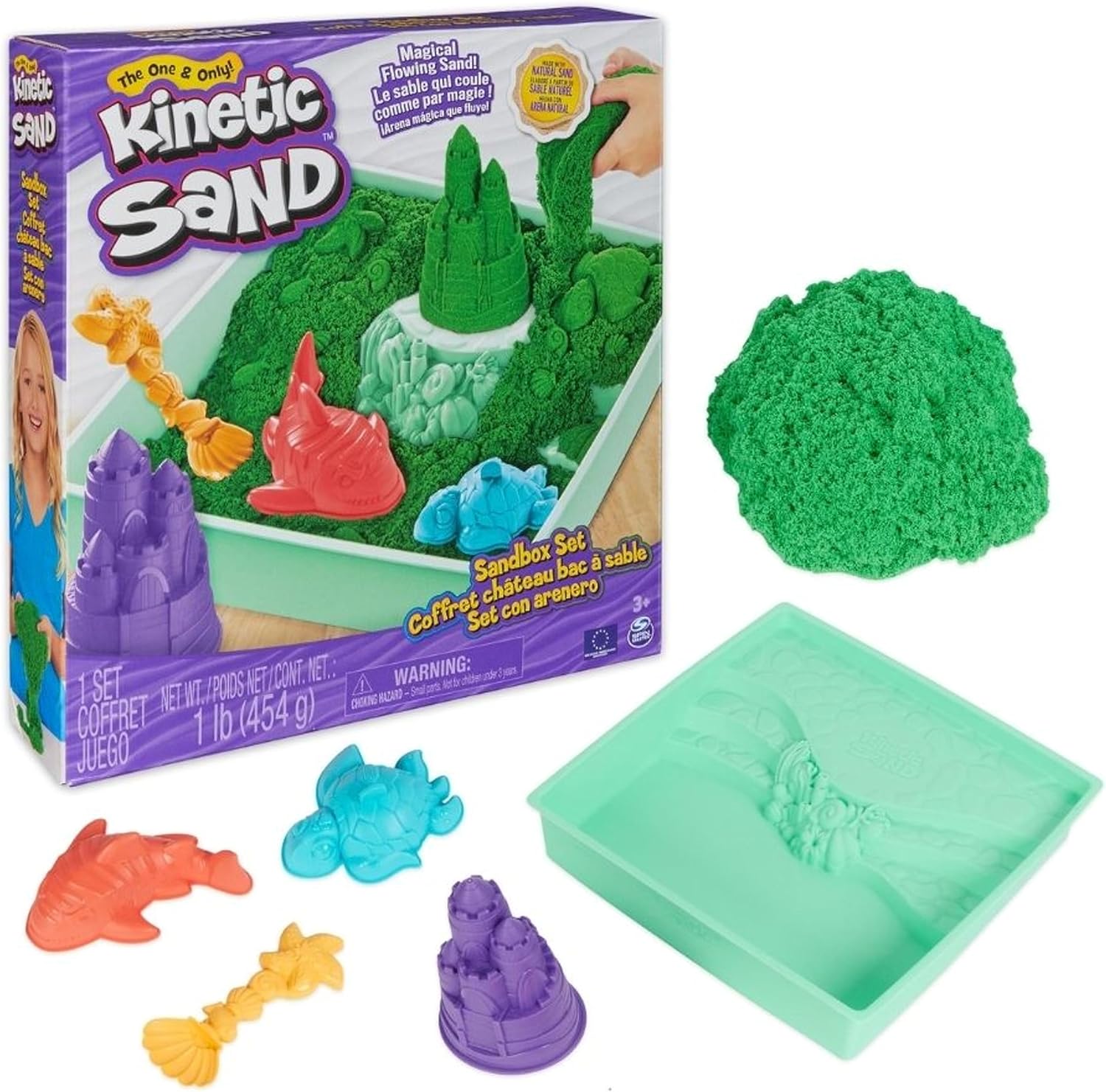 Kinetic Sand, Playset Castelli Di Sabbia