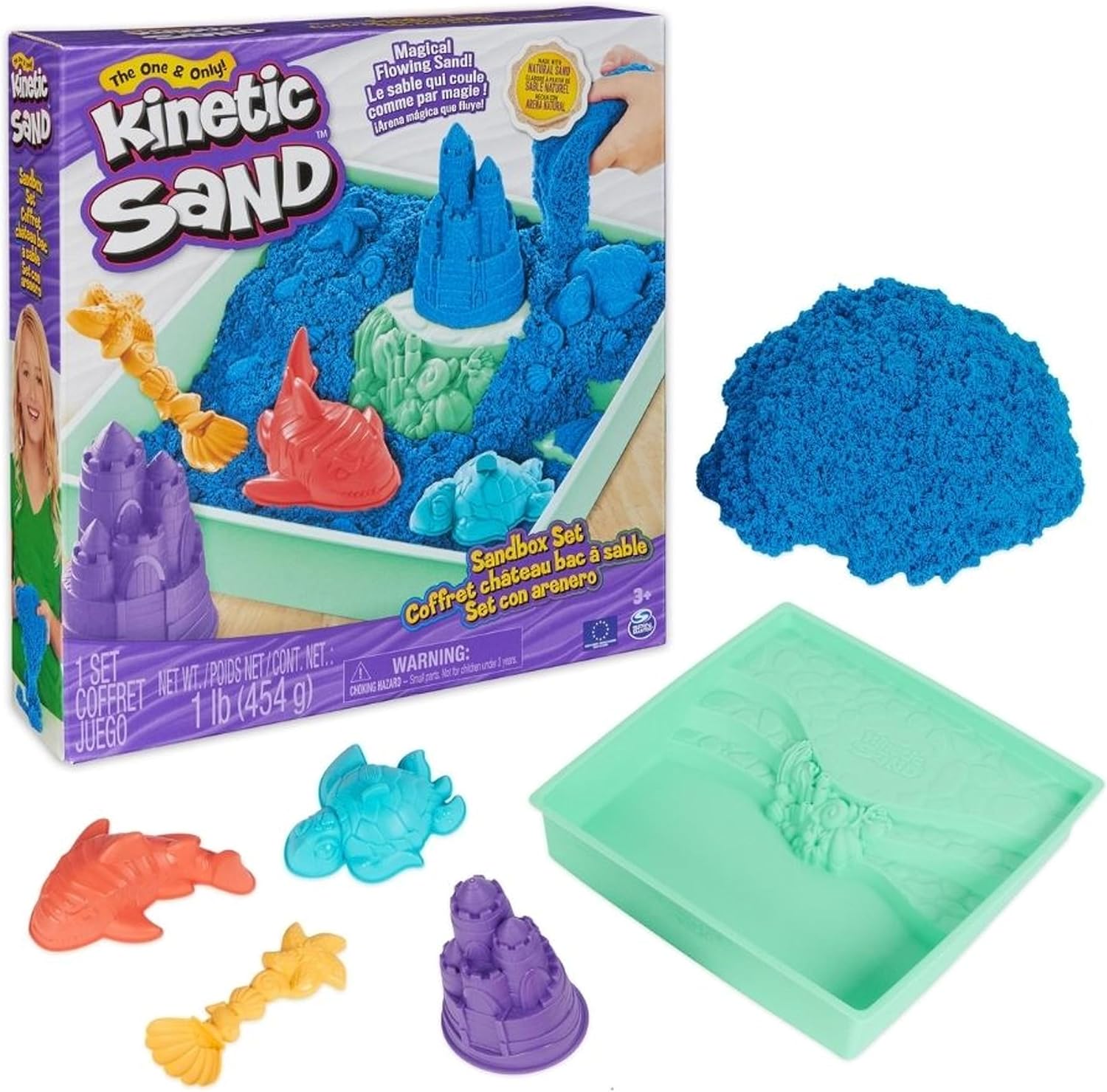 Kinetic Sand, Playset Castelli Di Sabbia
