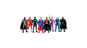 Set 8 Personaggi Batman 15cm