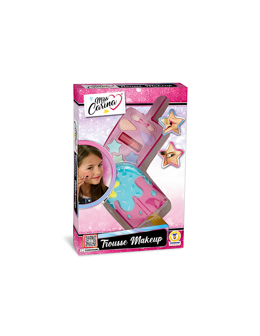 Teorema Miss Carina - Set Trucchi Bimba Cofanetto Ghiacciolo