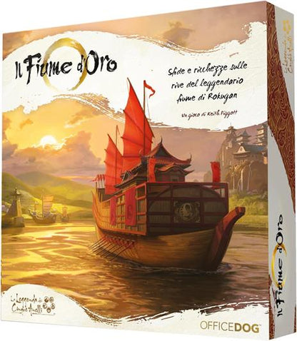Asmodee: Il Fiume d'Oro, Gioco da Tavolo, 10+ Anni, 2-6 Giocatori, Edizione in Italiano