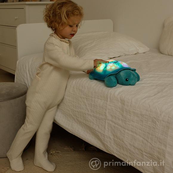 Cloud b - Proiettore Luce Notturna Tartaruga Twinkling Twilight azzurro