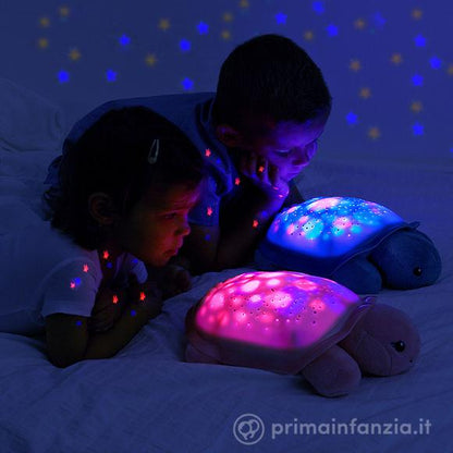 Cloud b - Proiettore Luce Notturna Tartaruga Twinkling Twilight azzurro