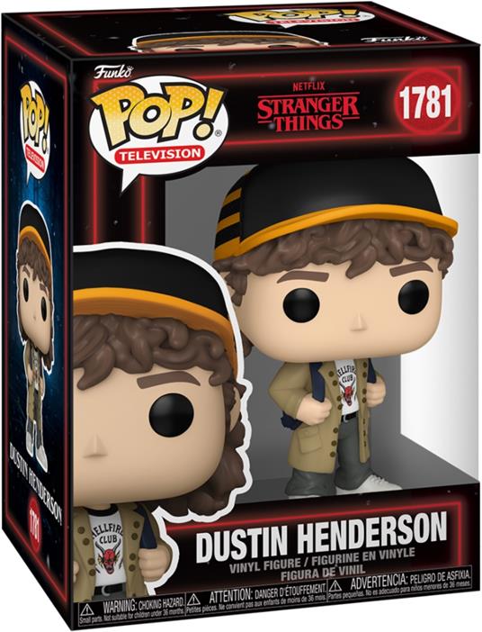 funko pop! stranger things dustin henderson bobble head