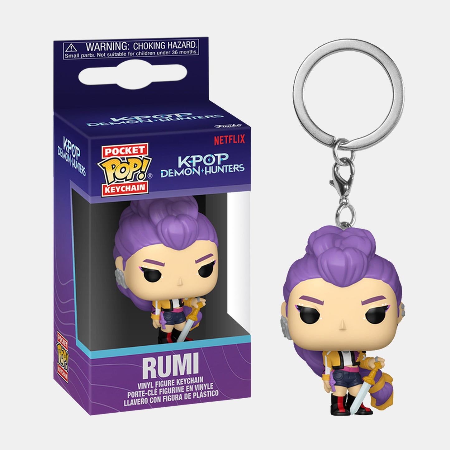 Funko Pocket Pop! KPop Demon Hunters - Rumi Portachiavi