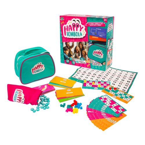 Happy Tombola - Gioco da Tavolo con Valigetta