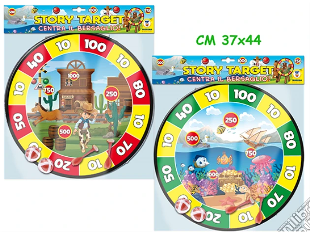Teorema Story Target Velcro Con Palline E Freccette 2 Ass.