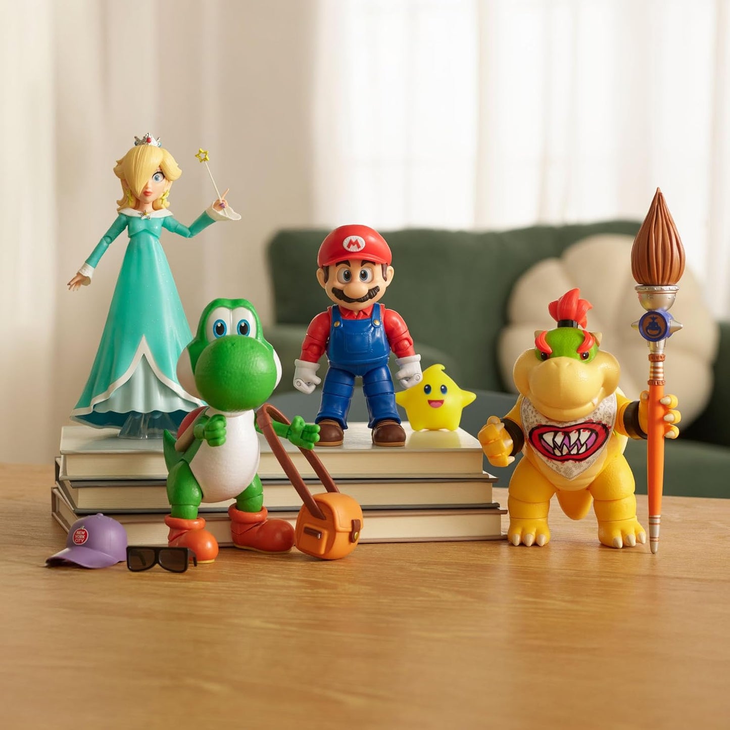 JAKKS Pacific The Super Mario Galaxy Movie Mario 5 Figura Plastica