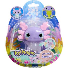 Animagic Let's Glo Axolotl Itsevalaiseva Giocattolo