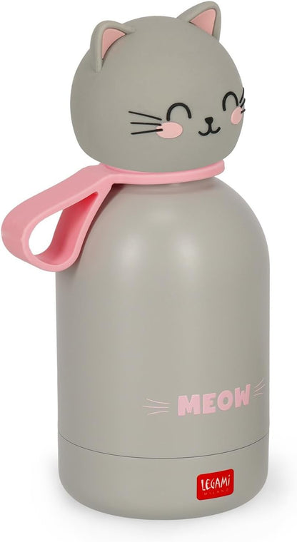 Legami Hot & Cold BFF Bottiglia Acciaio Bambini Gatto