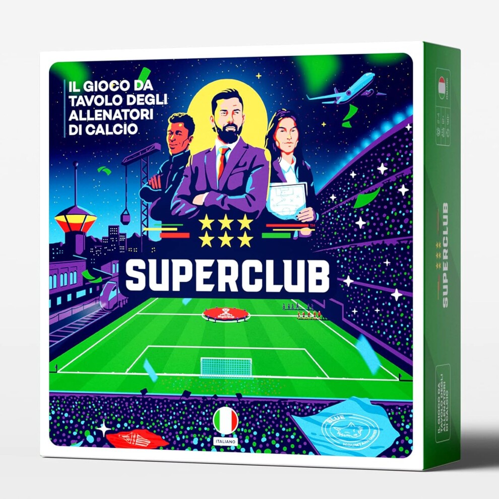 Ludo Fact Superclub - Gioco Di Società Da Tavolo Manageriale Italiano
