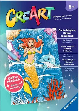 Ravensburger CreArt - Album Da Colorare Fate, Elfi E Sirene