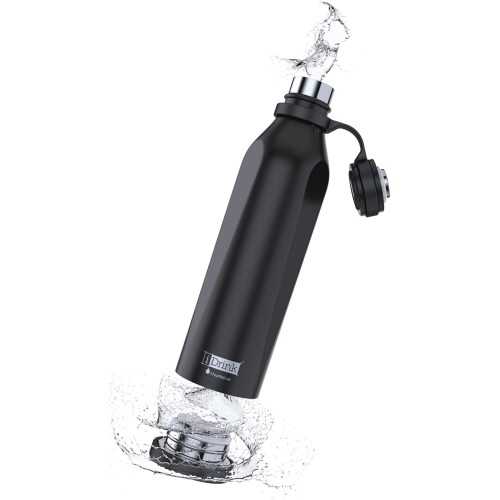Itotal Borraccia Termica I-Drink ID0555 595ml Nero