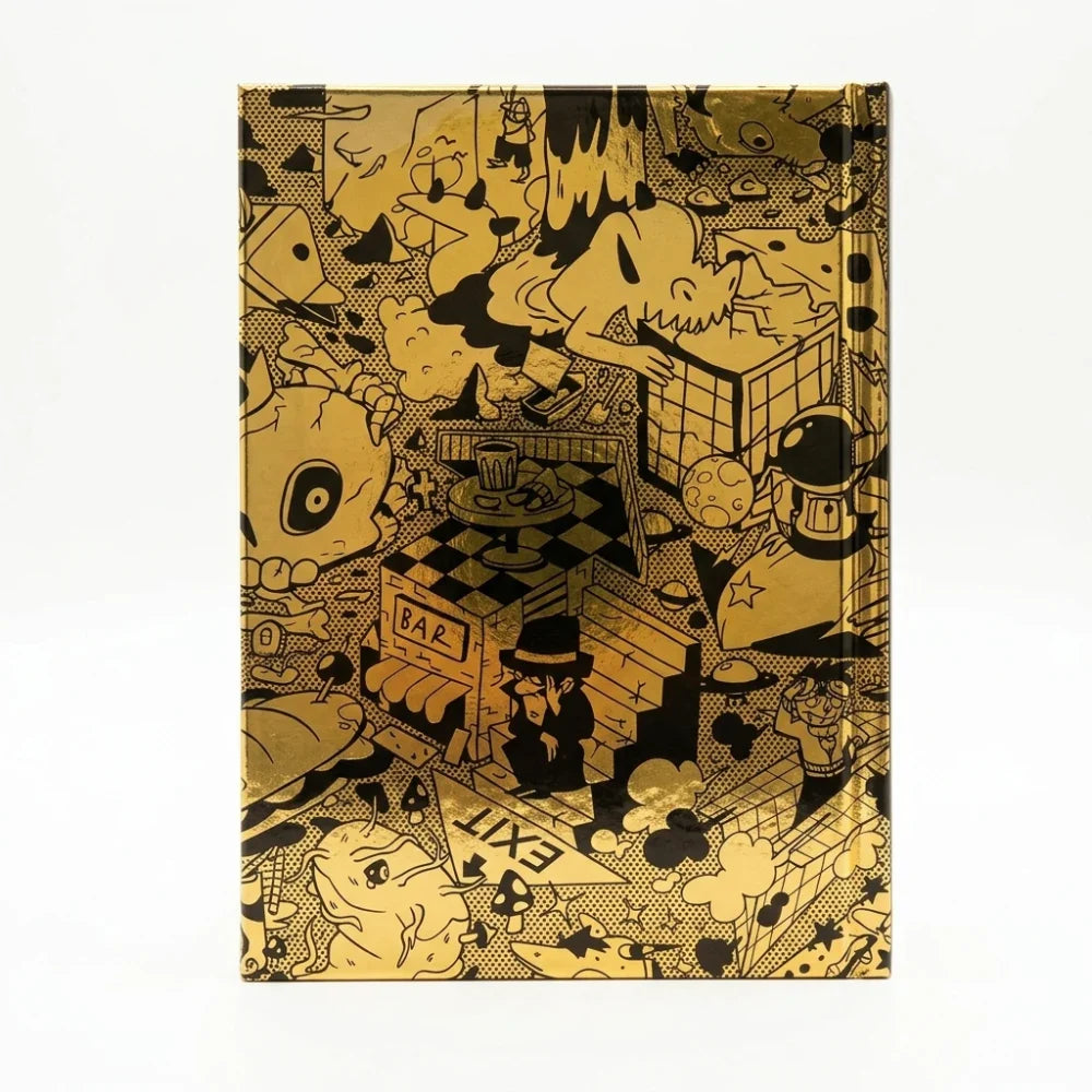 Seven Diario Agenda Pocket 16 Mesi 2026/2027 Gold & Silver