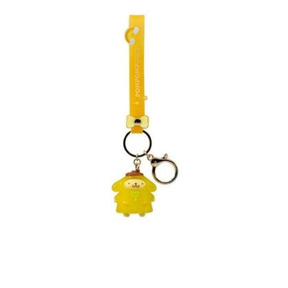 Sanrio Portachiavi Pompompurin Raincoat Series Con Hand Strap