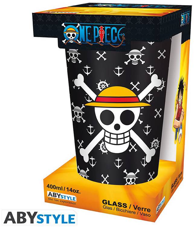 Bicchiere Di Luffy Di One Piece