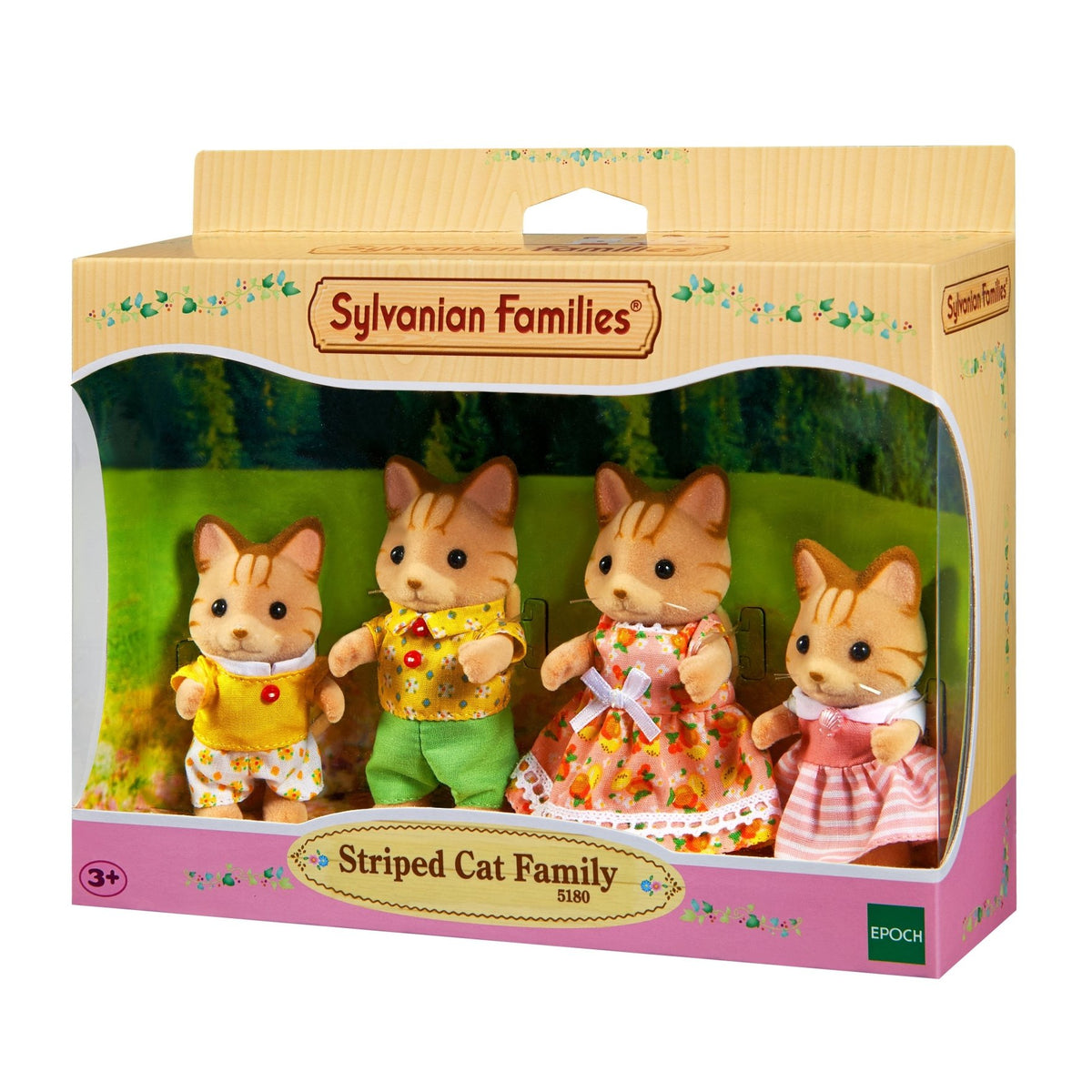 Sylvanian Families Famiglia Gatto Striato 5180