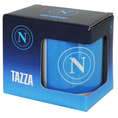 Tazza Napoli Logo Bianco