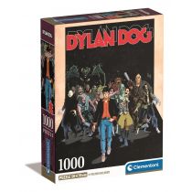 Clementoni Puzzle Dylan Dog 1000 Pezzi, 70x50 cm, Multicolore