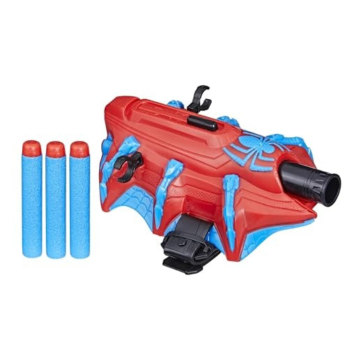 Marvel NERF Spider-Man Thwip-Tech Blaster Giocattolo di Ruolo per Bambini 5+