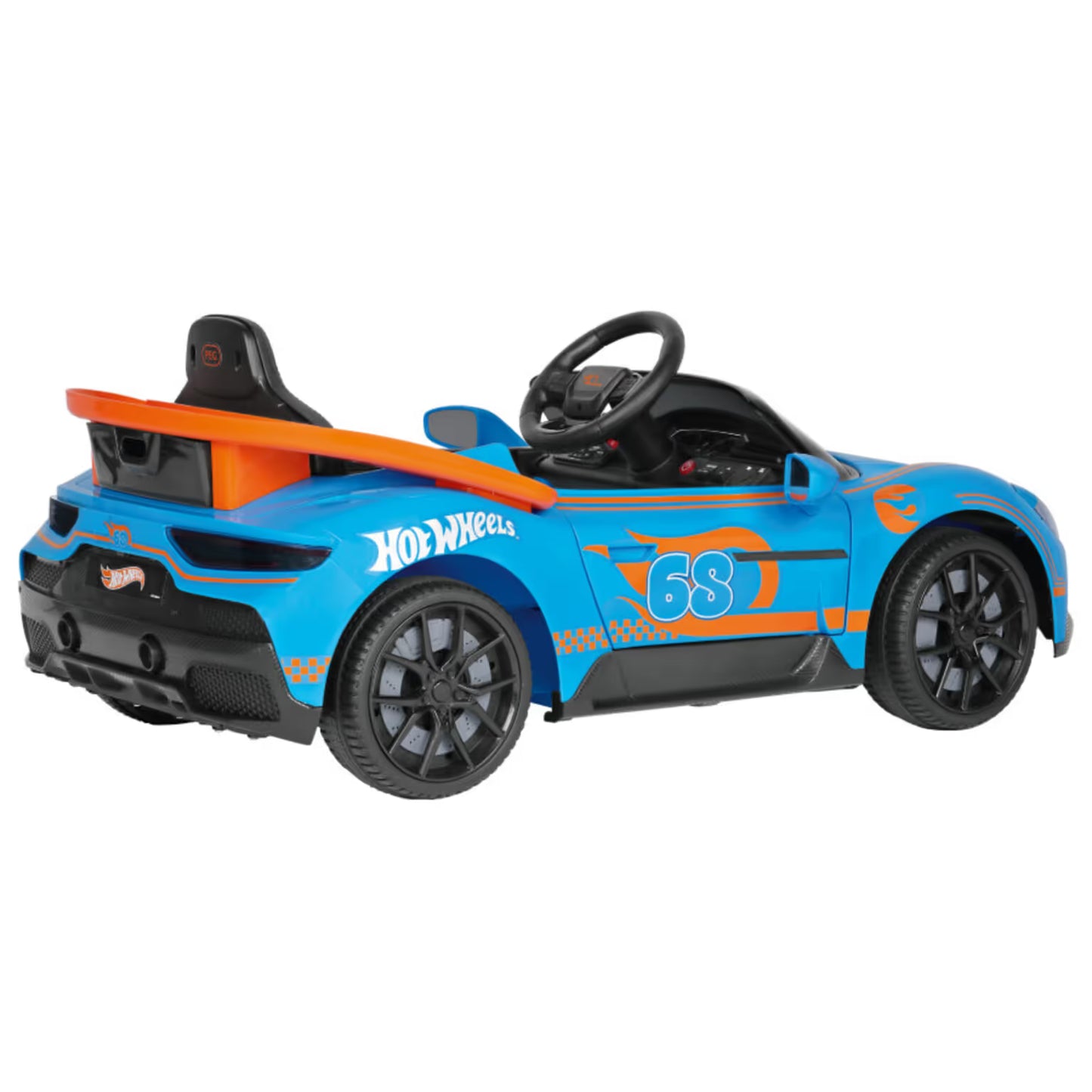 Macchina hot wheels radiocomandata auto elettrica 12v con radiocomando e luci led