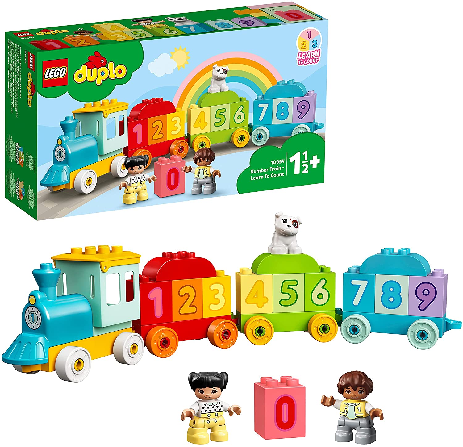 10954 Treno Dei Numeri - Impariamo a contare - toysvaldichiana.it