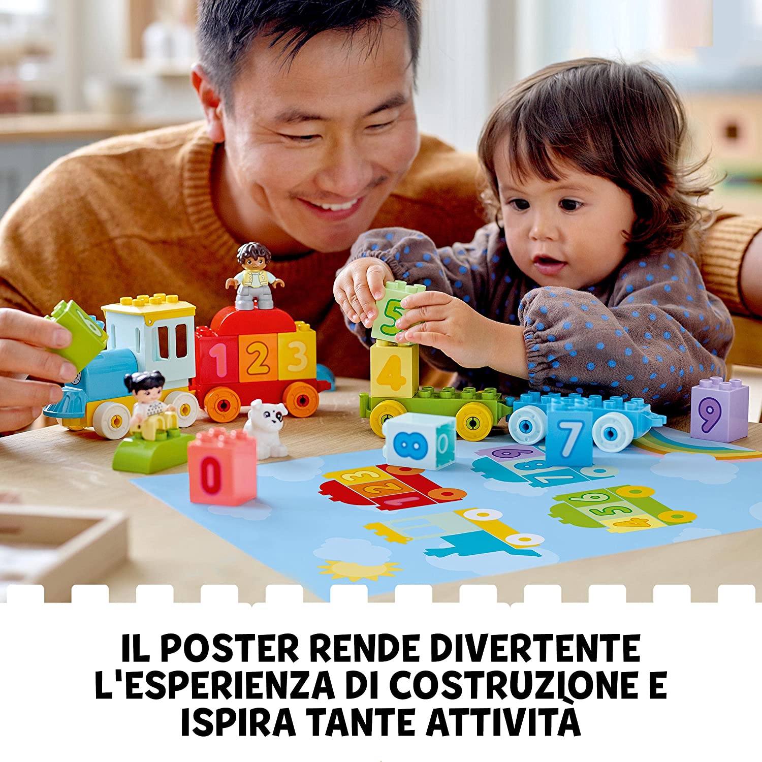 10954 Treno Dei Numeri - Impariamo a contare - toysvaldichiana.it