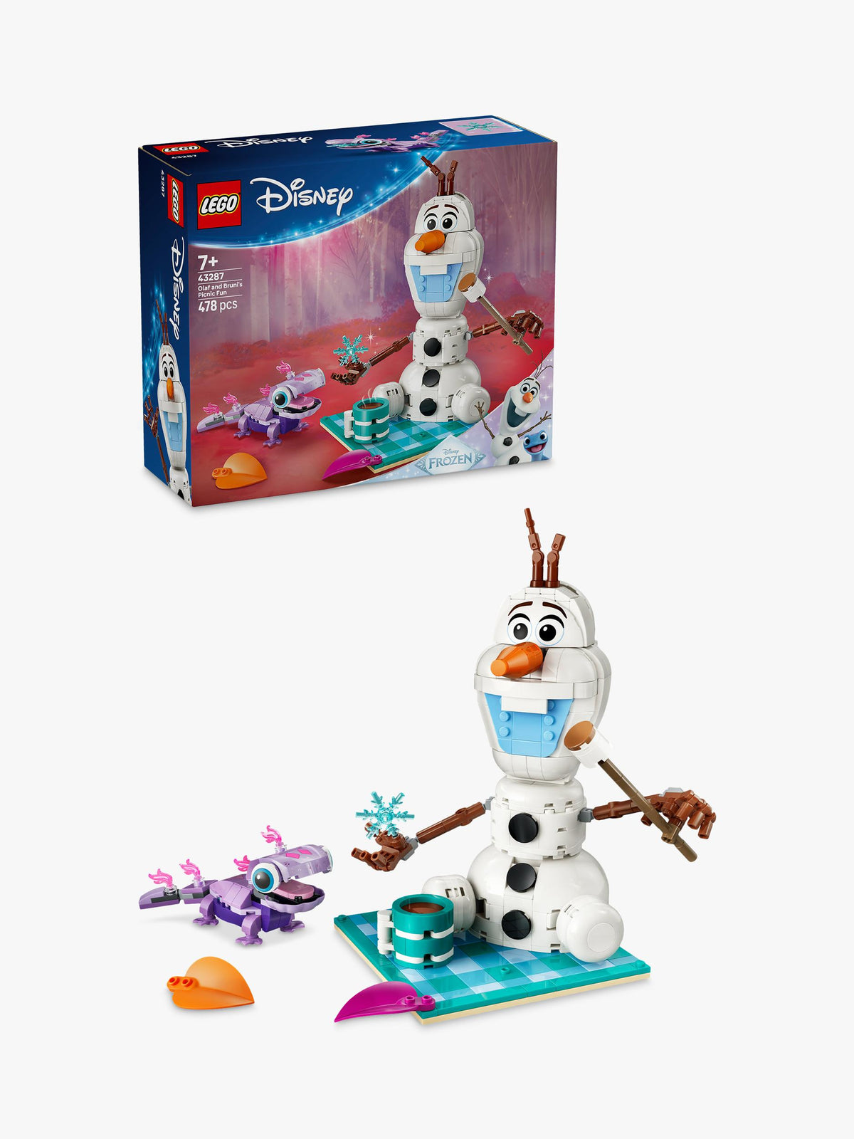 LEGO Disney 43287 - Il divertente picnic di Olaf e Bruni