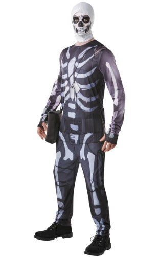 Costume Skull Trooper Fortnite Uomo – Taglia S – Rubies (5 Pezzi)