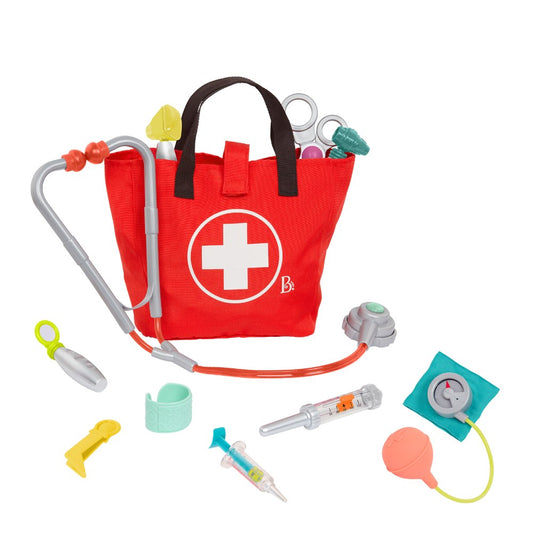 Mini Doctor Care Kit / Doctor's Kit with Medical Bag – Un kit medico giocattolo con borsa e strumenti realistici per il gioco d'imitazione.