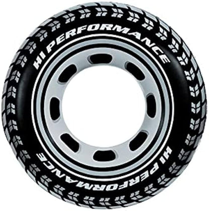Intex Giant Tire - Ciambella Gonfiabile Piscina 91 cm (Set 4 pz) 9+
