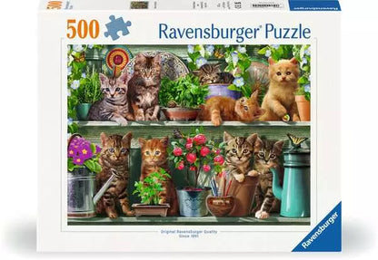 Ravensburger Puzzle Gatto Sullo Scaffale