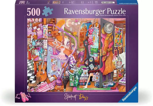 Ravensburger Puzzle La Stanza Della Studentessa 500 PEZZI