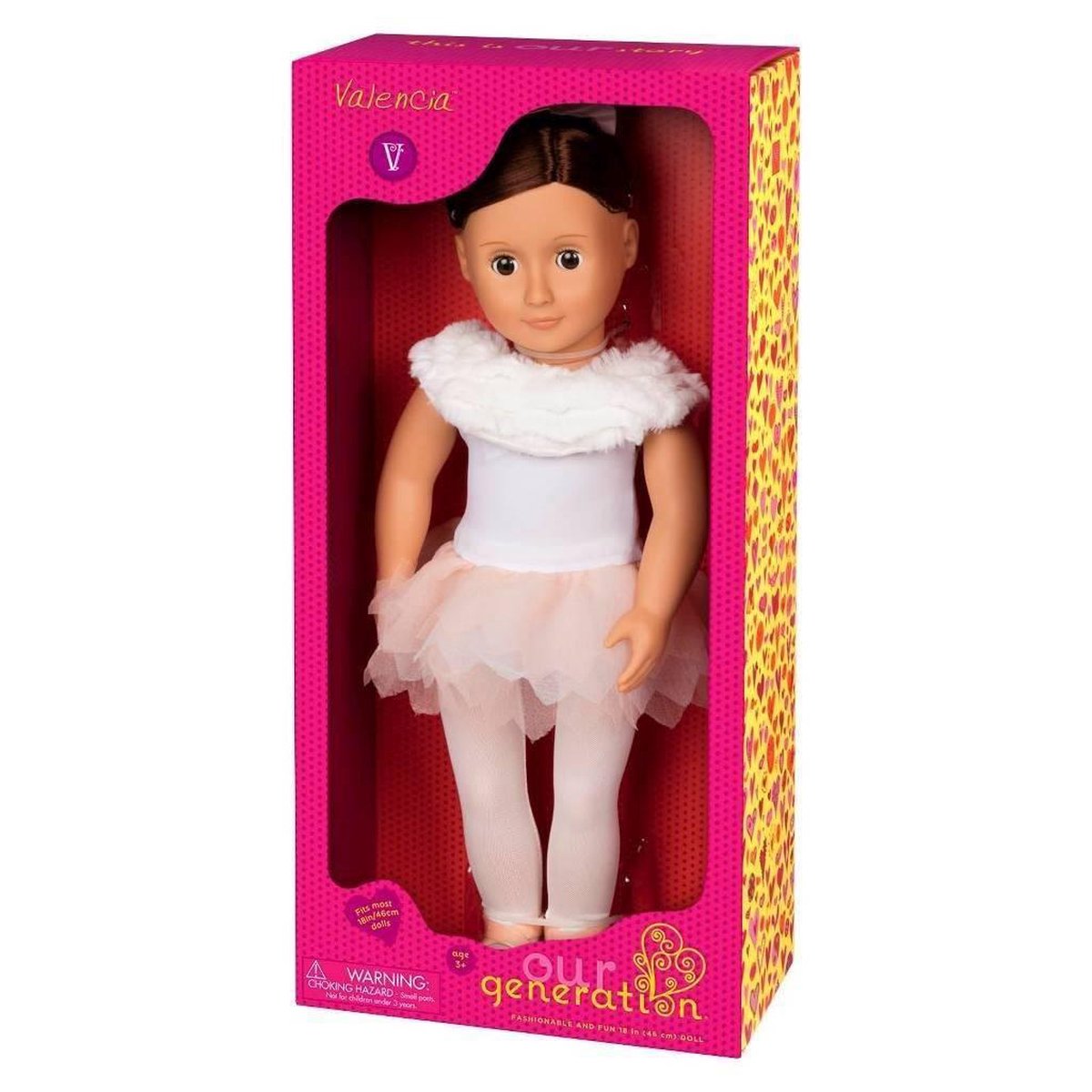 Og dolls  Our Generation  Valencia 18" Bambola Ballerina Ballet
