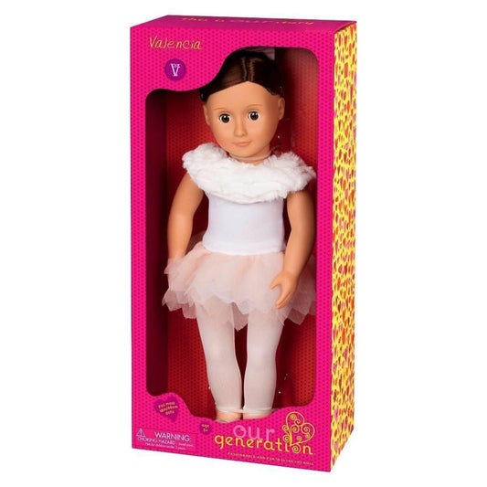 Og dolls  Our Generation  Valencia 18" Bambola Ballerina Ballet