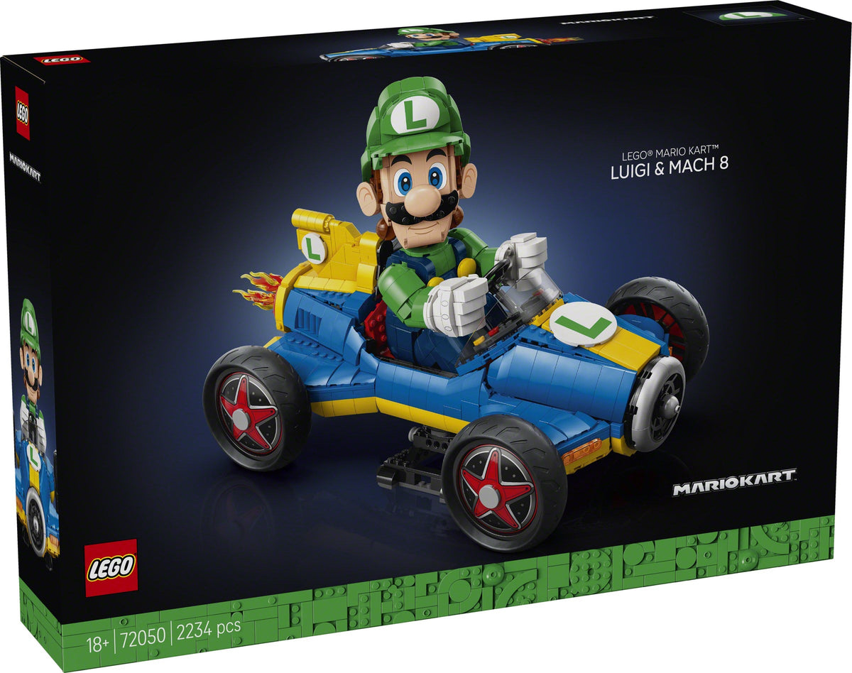 LEGO Super Mario 72050 - Mario Kart: Luigi e Mach 8