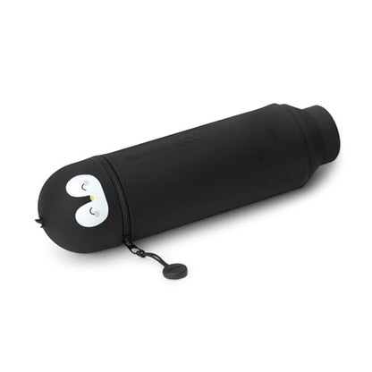 Legami Kawaii 2-in-1 Soft Silicone Pencil Case Penguin