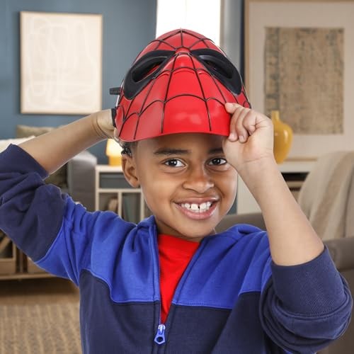 Hasbro Spider-Man Maschera Glow FX con Occhi Luminosi - Taglia Unica