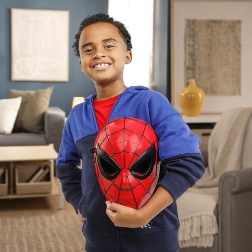 Hasbro Spider-Man Maschera Glow FX con Occhi Luminosi - Taglia Unica