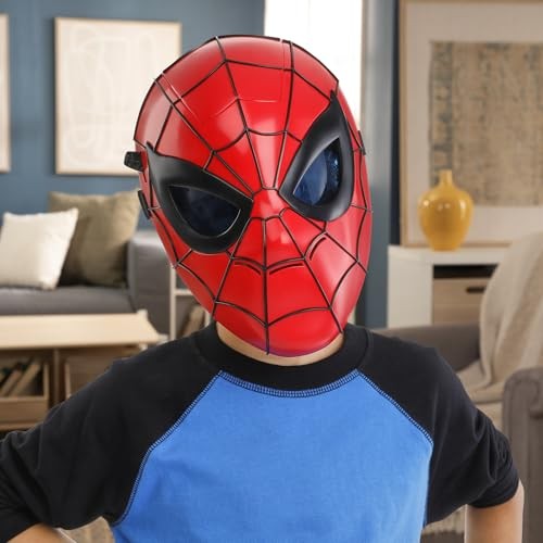 Hasbro Spider-Man Maschera Glow FX con Occhi Luminosi - Taglia Unica