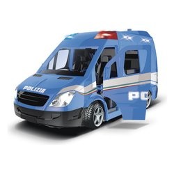Automodello POLIZIA Unità Mobile Con Luci E Suoni Scala 1:20 0338