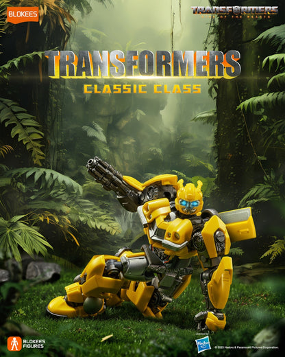 Blokees Kit fai da te modellino Transformers Classic Class 02 Bumblebee 10 cm Happy Distribution 71142